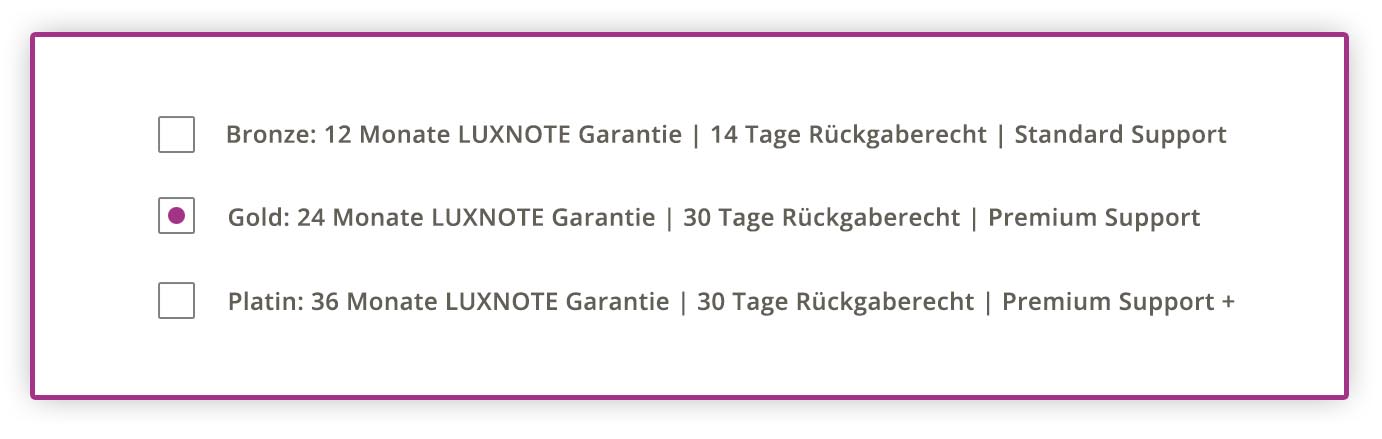 Luxnote Service